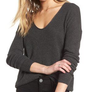 BP. Textured Stitch V-Neck Pullover
